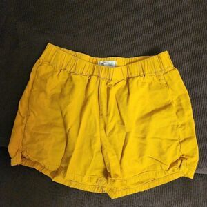 Madewell Yellow High Waisted Shorts Size XS